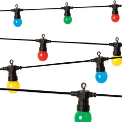 20 Connectable Bulb String Coloured Lights