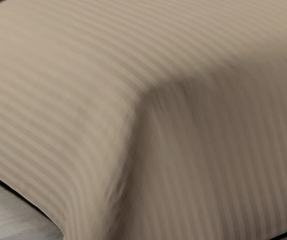 100% Cotton 200 Thread Count Flat Sheet Natural