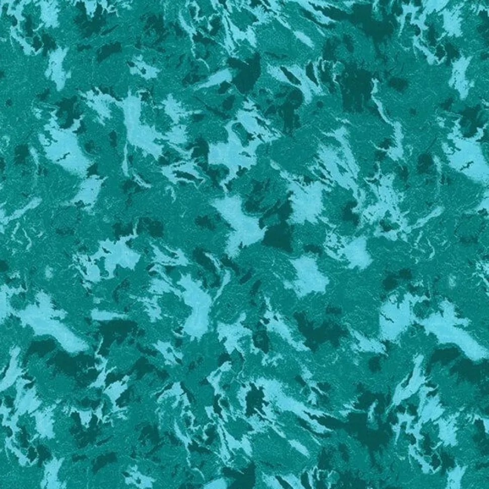 100% Cotton Fabric Baltic Blue JLK0105 - Sold by the Metre