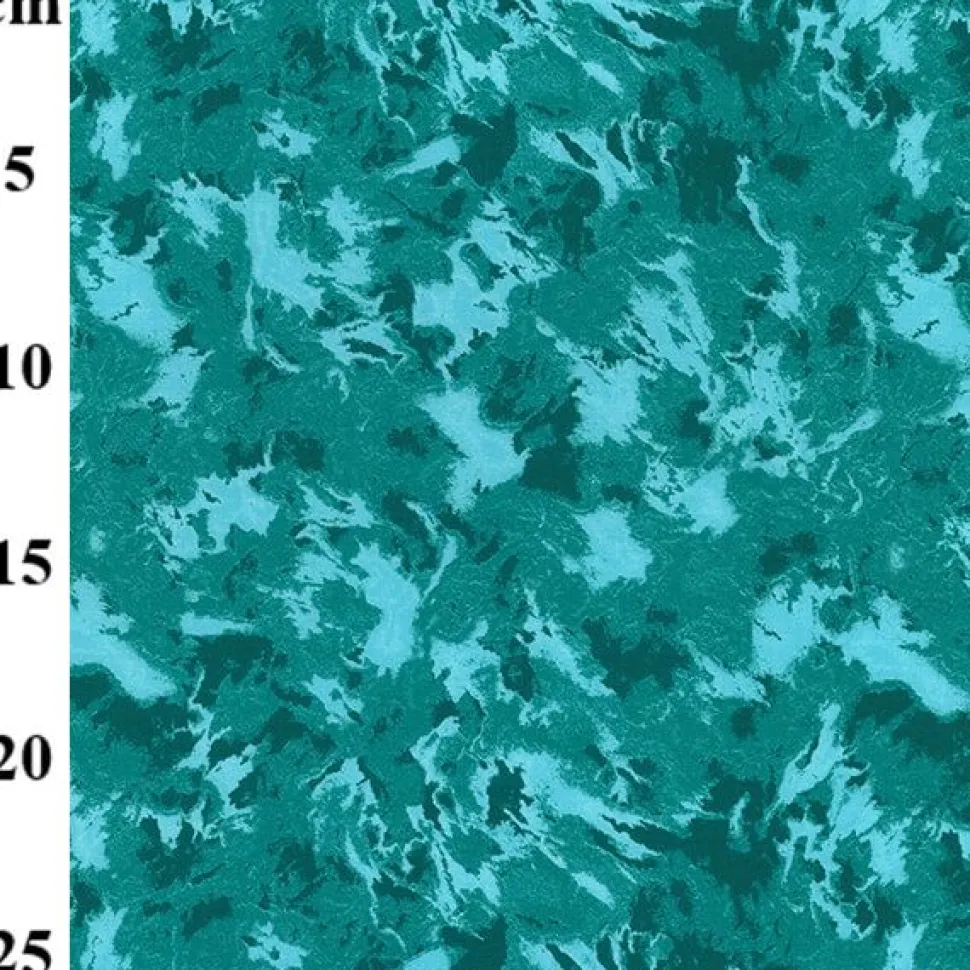 100% Cotton Fabric Baltic Blue JLK0105 - Sold by the Metre