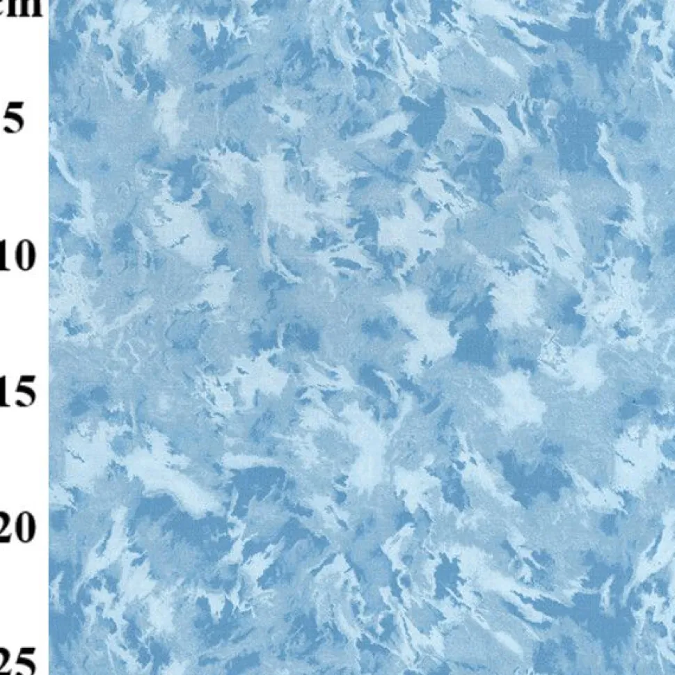 100% Cotton Fabric Powder Blue JLK0105 - Sold by the Metre