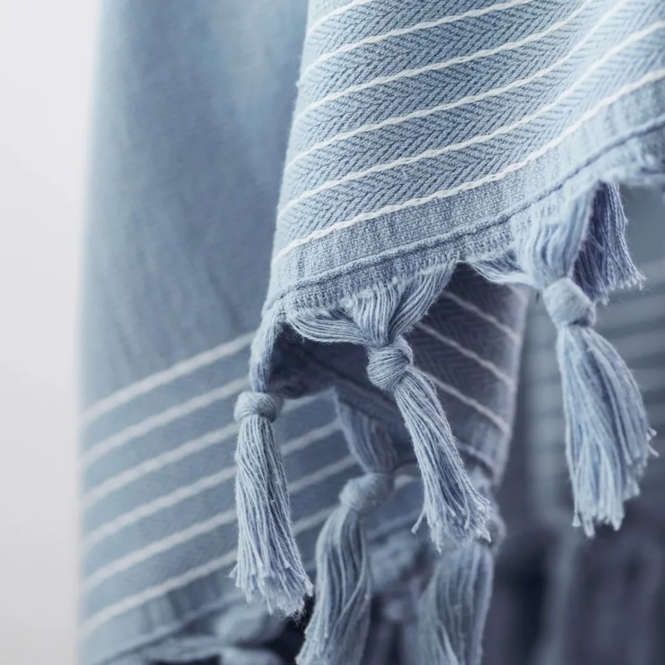 100% Cotton Hamam XXL Towel Blue 200x200cm RRP €55