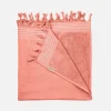 100% Cotton Hamam XXL Towel Coral 200x200cm RRP €55