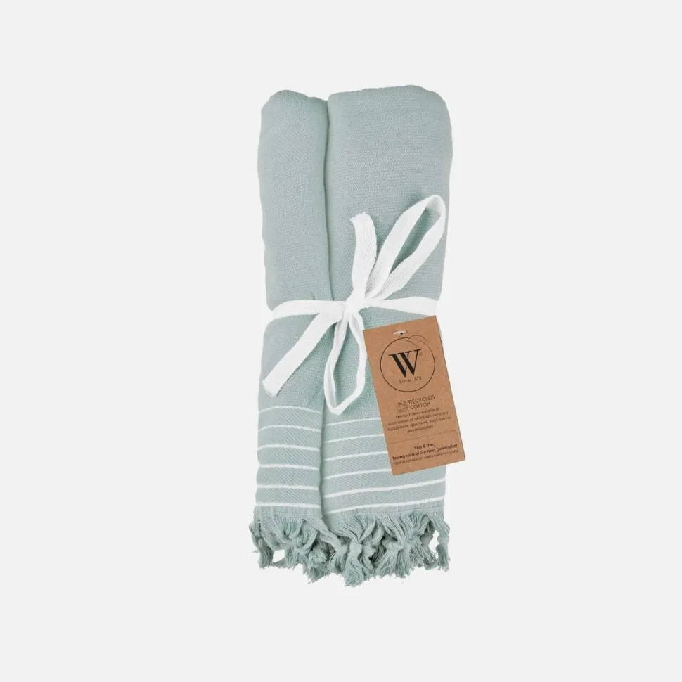 100% Cotton Hamam XXL Towel Mint 200x200cm RRP €55