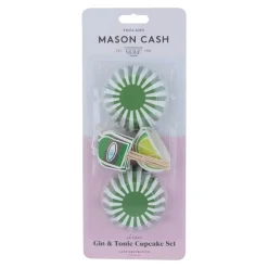 48 Cupcake Case & Toppers Gin & Tonic