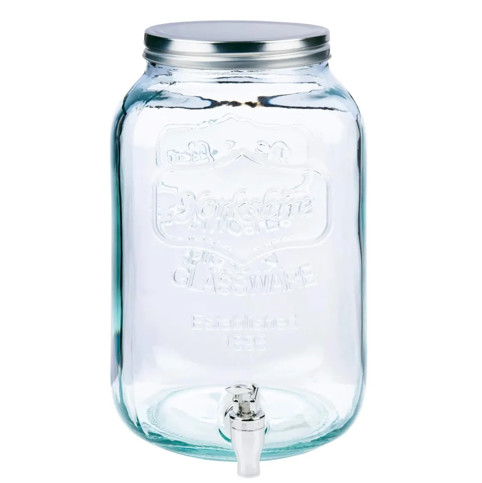 8 Litre Glass Drinks Dispenser