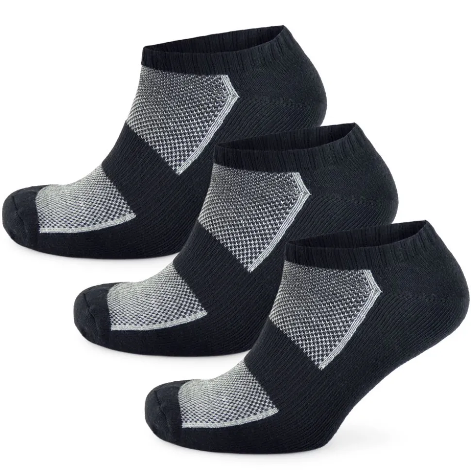 3 Pack Ankle Trainer Socks UK 7-11