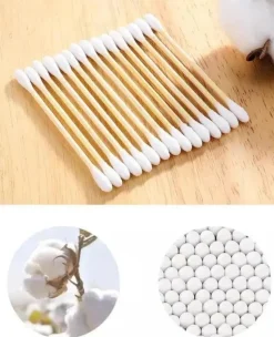 50 Pack Bamboo Cotton Buds in Jar