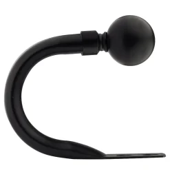 2 Pack Curtain Holdbacks Black Ball