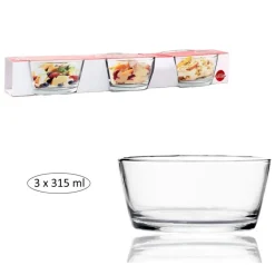3 Pack Desert Cup Set