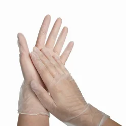 200 Pack Disposable Clear Vinyl Gloves