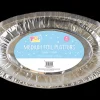 4 Pack Medium Foil Platters