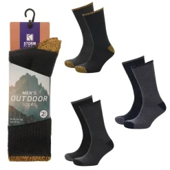 2 Pack Men's Outdoor Socks