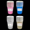 8 Pack Metallic Paper Cups