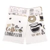 3 Pack Smell the Coffee Design Tea Towels