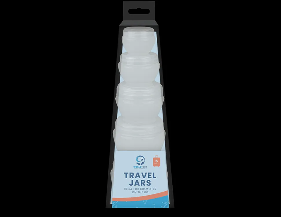 5 Pack Travel Jars
