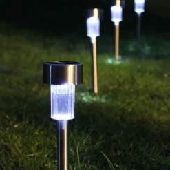 5 Piece Solar Light Stakes