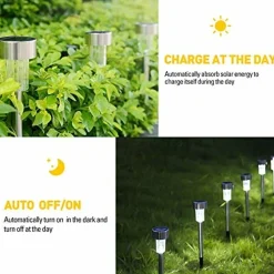 5 Piece Solar Light Stakes