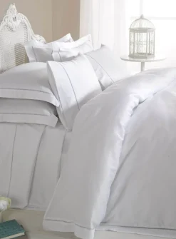 1000 Thread Count Dorchester Flat Sheet White