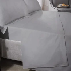 400 Thread Count Flat Sheet Grey