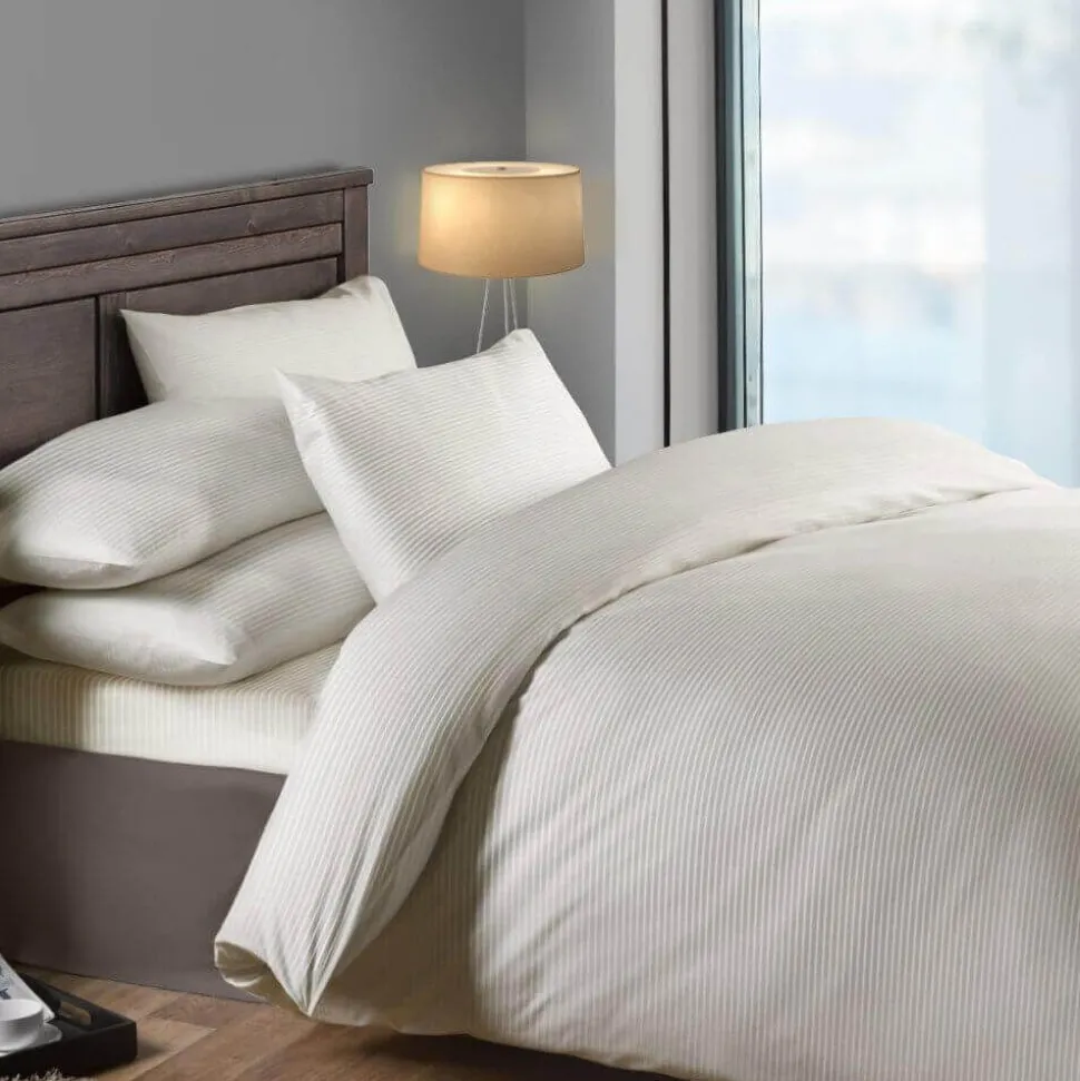 1000 Thread Count Grosvenor Deep Fitted Sheet Cream