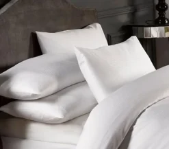 1000 Thread Count Grosvenor Deep Fitted Sheet White