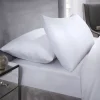 400 Thread Count Housewife Pillowcase Pair, White