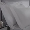 400 Thread Count Oxford Pillowcase Pair Silver