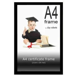 A4 Black Photo Frame