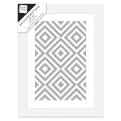 A4 White Certificate Frame