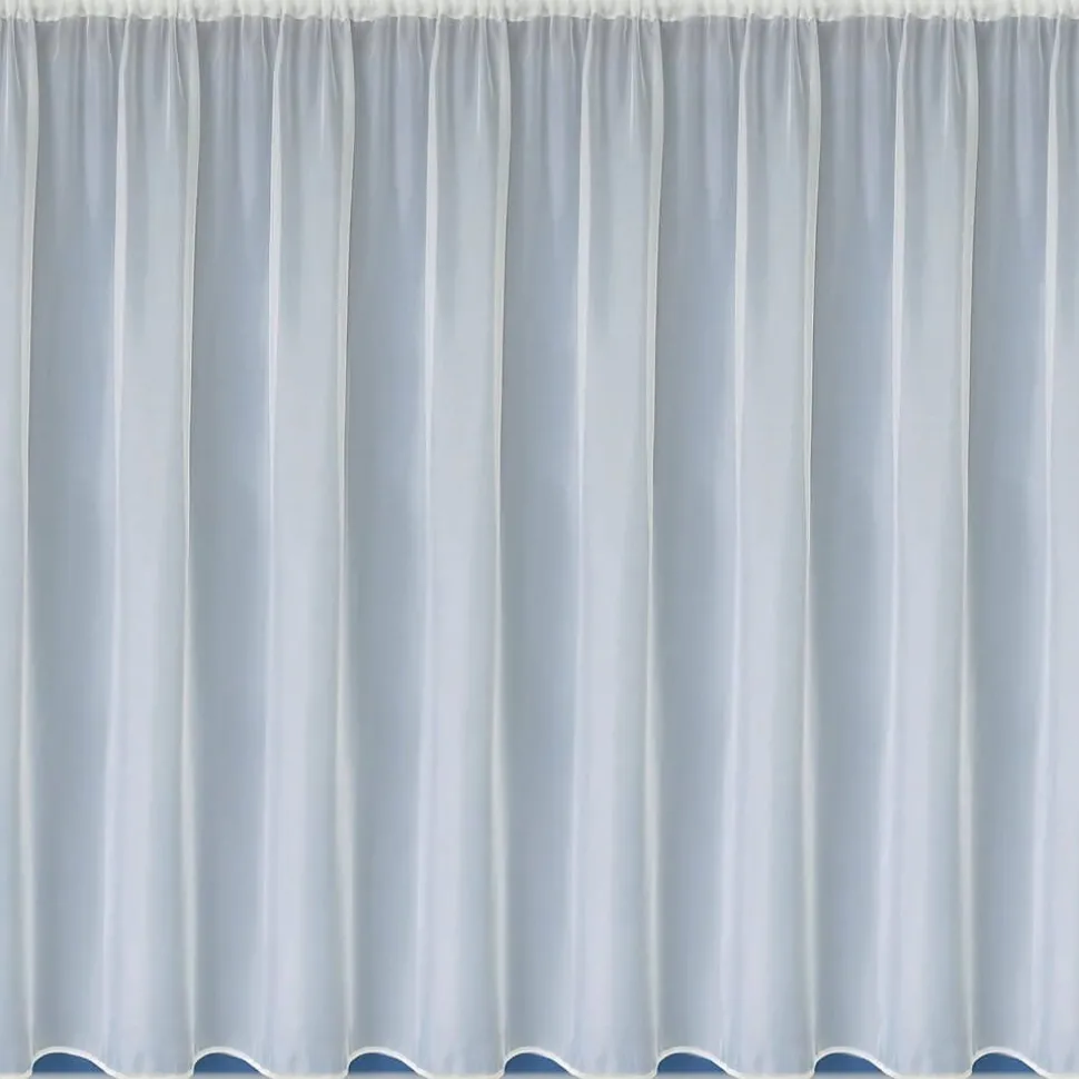 Albany Plain Cream Net Curtains - Price by the Metre