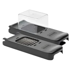 Alligator Black Vegetable Chopper 2-in-1 Set