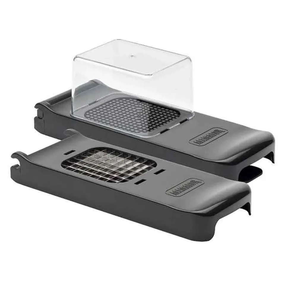 Alligator Black Vegetable Chopper 2-in-1 Set