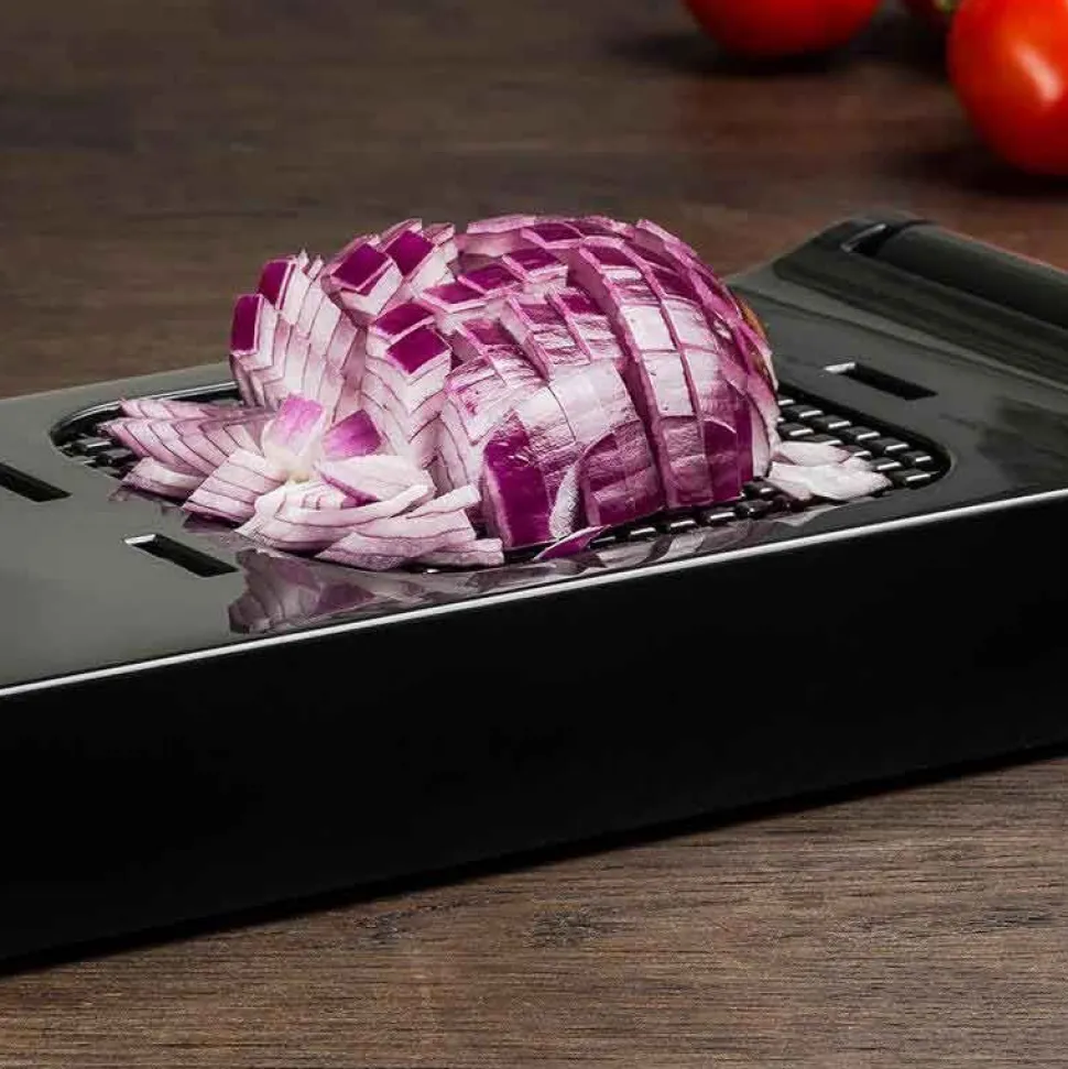 Alligator Black Vegetable Chopper 2-in-1 Set