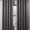 Ambiance Eyelet Curtains Charcoal by Emma Barclay
