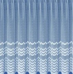 Amsterdam White Net Curtains - Price by the Metre