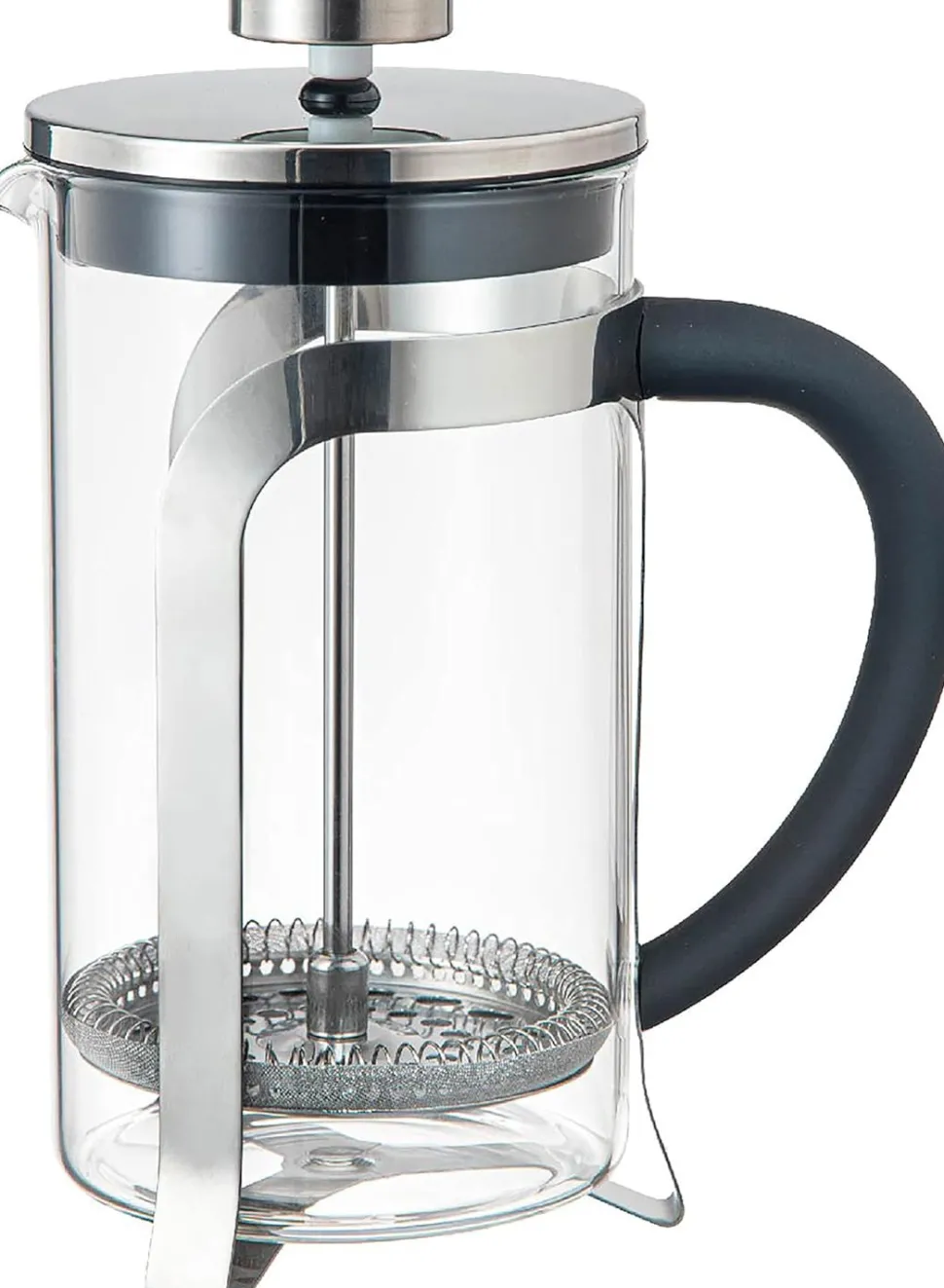 Anilar French Press in Glass & Stainless Steel - 600ml