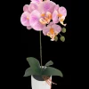 Artificial Bonsai Orchid Flower Pink 55cm