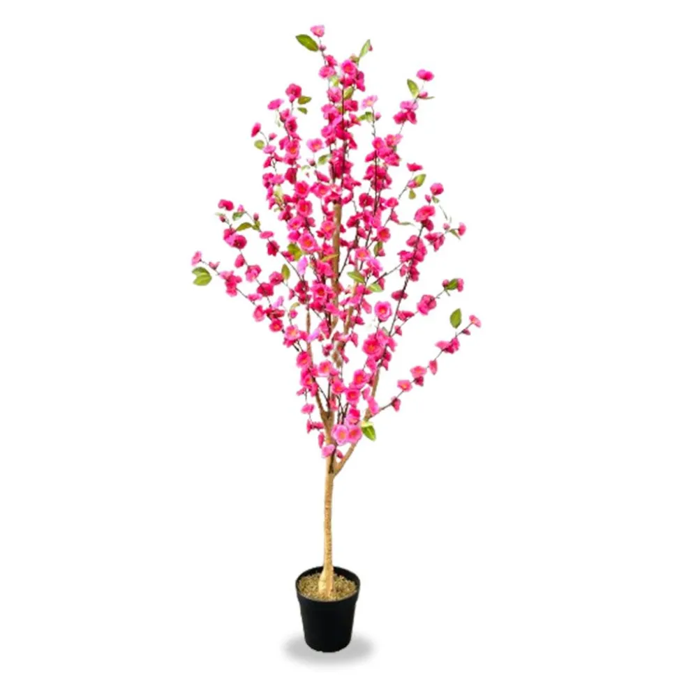 Artificial Peach Blossom Light Pink 150cm