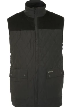 Arundel Diamond Quilted Bodywarmer Black by Champion