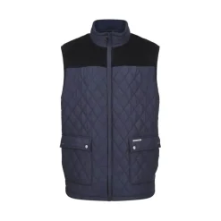 Arundel Diamond Quilted Bodywarmer Navy by Champion