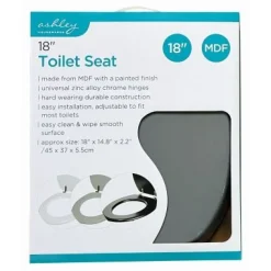 Ashley 18" Toilet Seat - Grey