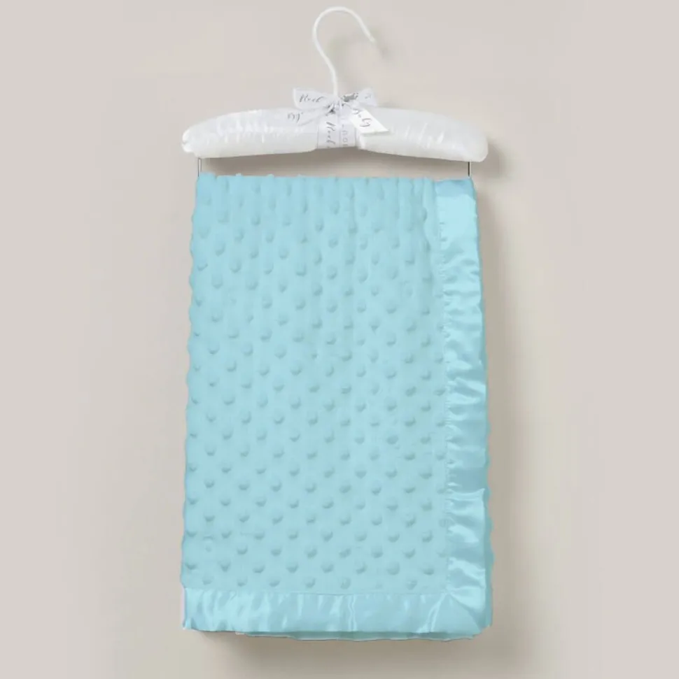 Baby Bubble Blanket Blue 75x75cm