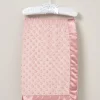 Baby Bubble Blanket Pink 75x75cm