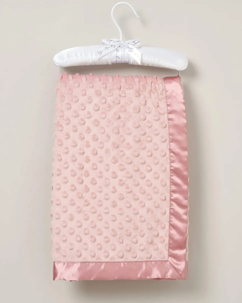 Baby Bubble Blanket Pink 75x75cm