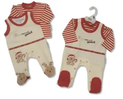 Baby Christmas Velour 2 Piece