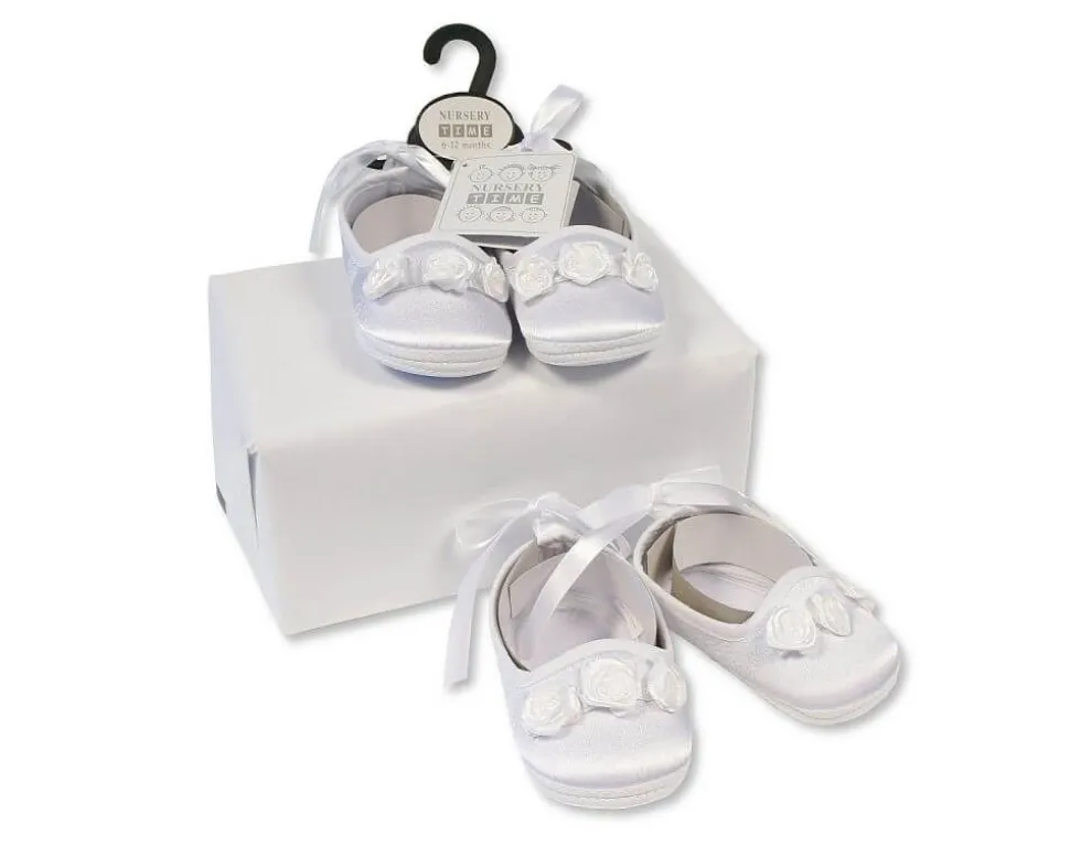 Baby Girl Christening Shoes