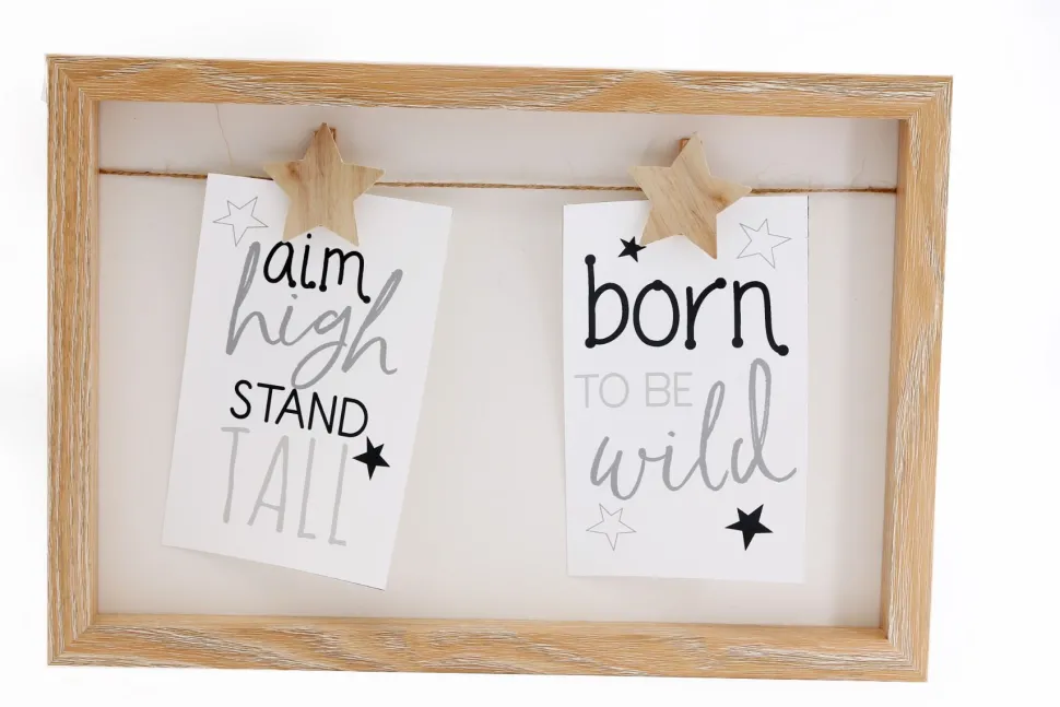 Baby Multi Star Peg Photo Frame - Online Offer Only
