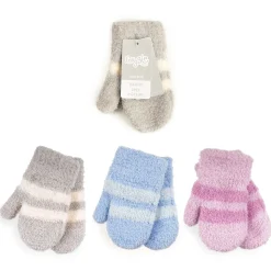 Baby Stripe Mittens - One Size