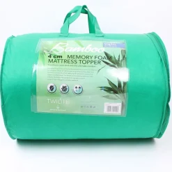 Bamboo Memory Foam 2" Mattress Topper